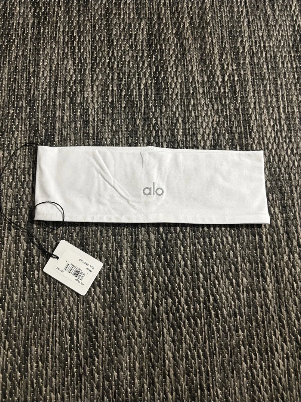 Alo Yoga Performance Conquer Headband White
